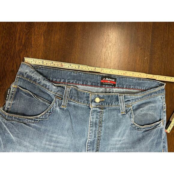 Bulwark FR Boot Cut Jeans Men 38x32 Workwear Flame Resistant CAT2 Cowboy Western - Picture 5 of 13